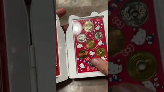 Very Cute Overly Excited Overview OF Hello Kitty Coin Set