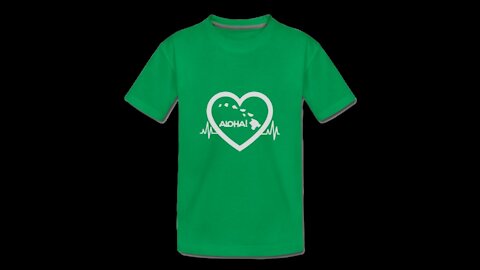 The "I Love Hawaii" Heartbeat Pulse T-Shirt You've Been Waiting For