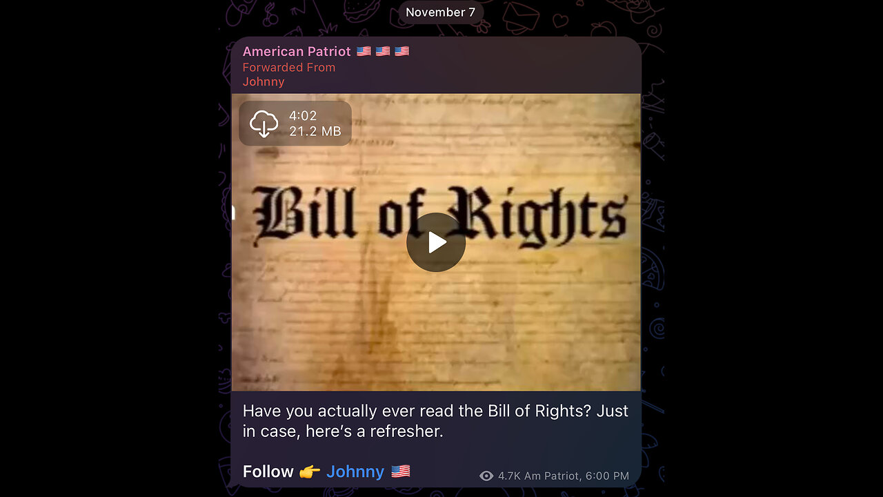 Have you actually ever read the Bill of Rights? Just in case, here’s a refresher.