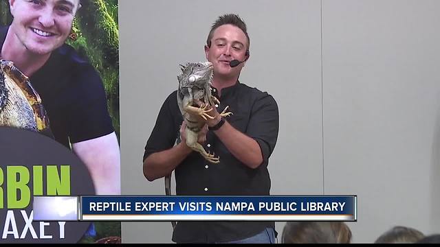 Corbin Maxey "Summer of Scales Tour" at the Nampa Public Library