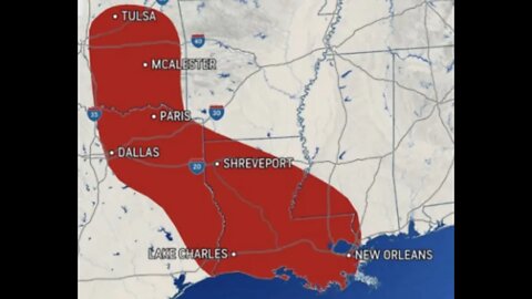 Breaking: "Whiplash Weather Crisis" Dallas, Tulsa, New Orleans , Hail, Tornados, High Winds, Floods