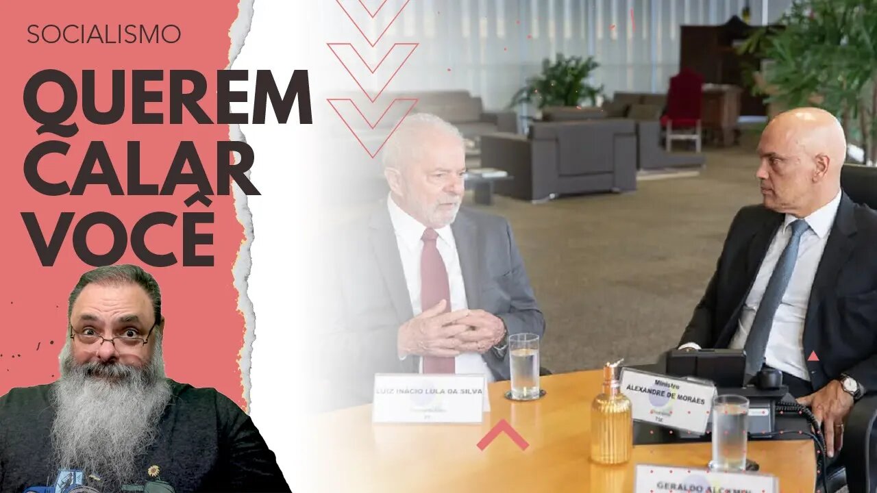 MORAES pede a LULA uma LEI para CALAR VOCÊ: ESSE pessoal ESTÁ PERDIDO com a INFORMAÇÃO DISTRIBUÍDA