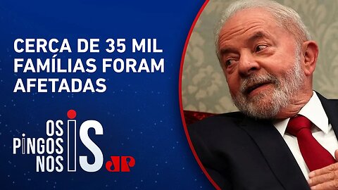 Lula após alagamentos no Maranhão: ‘Tem que agradecer pela chuva’