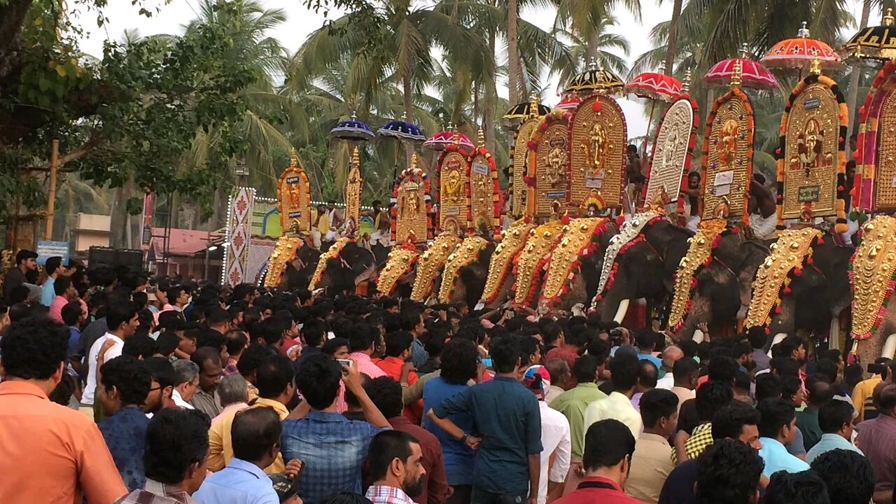 THRISSUR POORAM FESTIVAL In Kerala India 🇮🇳