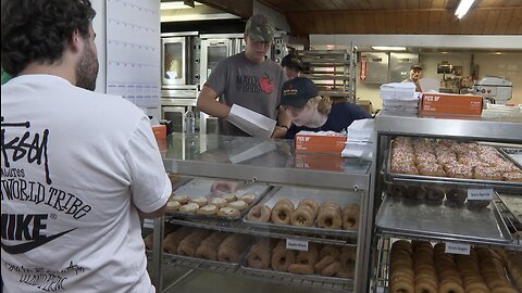 Mayer Bros. Cider Mill and Bakery kicks off the season of fall early by opening its doors in August