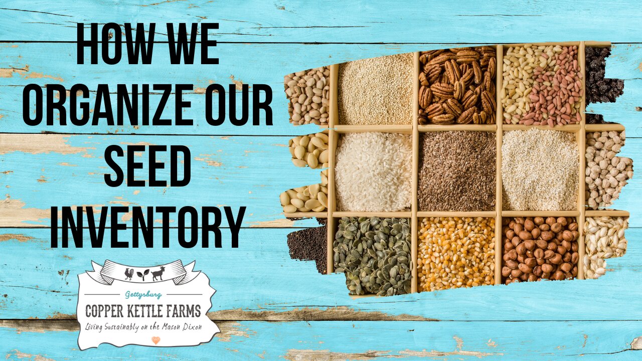 How to keep a digital seed inventory!