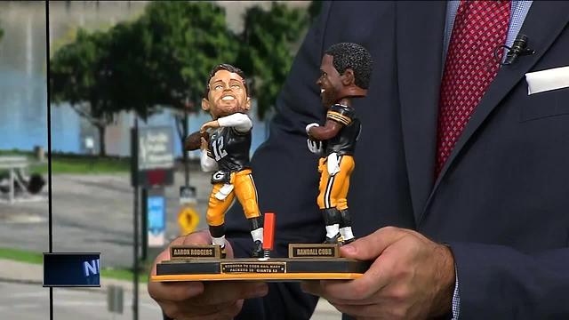 Limited edition: Aaron Rodgers to Randall Cobb Hail Mary bobblehead unveiled