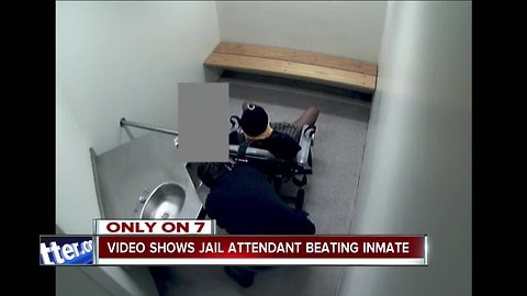 Video released of city lockup attendant beating handcuffed man in 2016