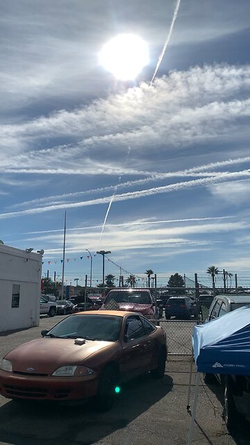 Chemtrails in Mesa, AZ