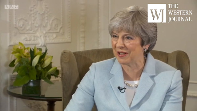 Theresa May Defends Trump Against Critics Questioning His Mental Stability, Praises ‘Commitment’ To Us