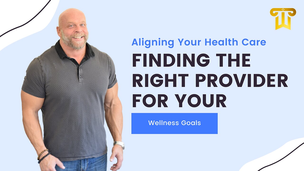 Dr Chalmers Path to Pro - Alignment with your Health Care Provider