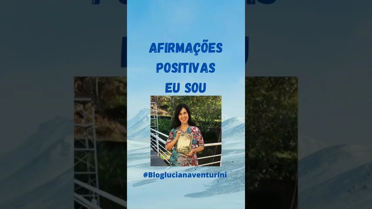 Afirmações positivas eu sou (para homens) #shorts #lucianaventurini #ViverMelhor