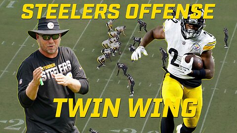 MATT CANADA'S SECRET WEAPON: TWIN WING - Steelers Offense Film Study