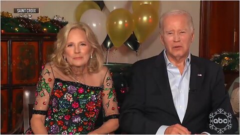 New Year's Eve, Joe Biden is asked about his 2023 highlights, quotes dad, AGAIN (Dignity Edition)