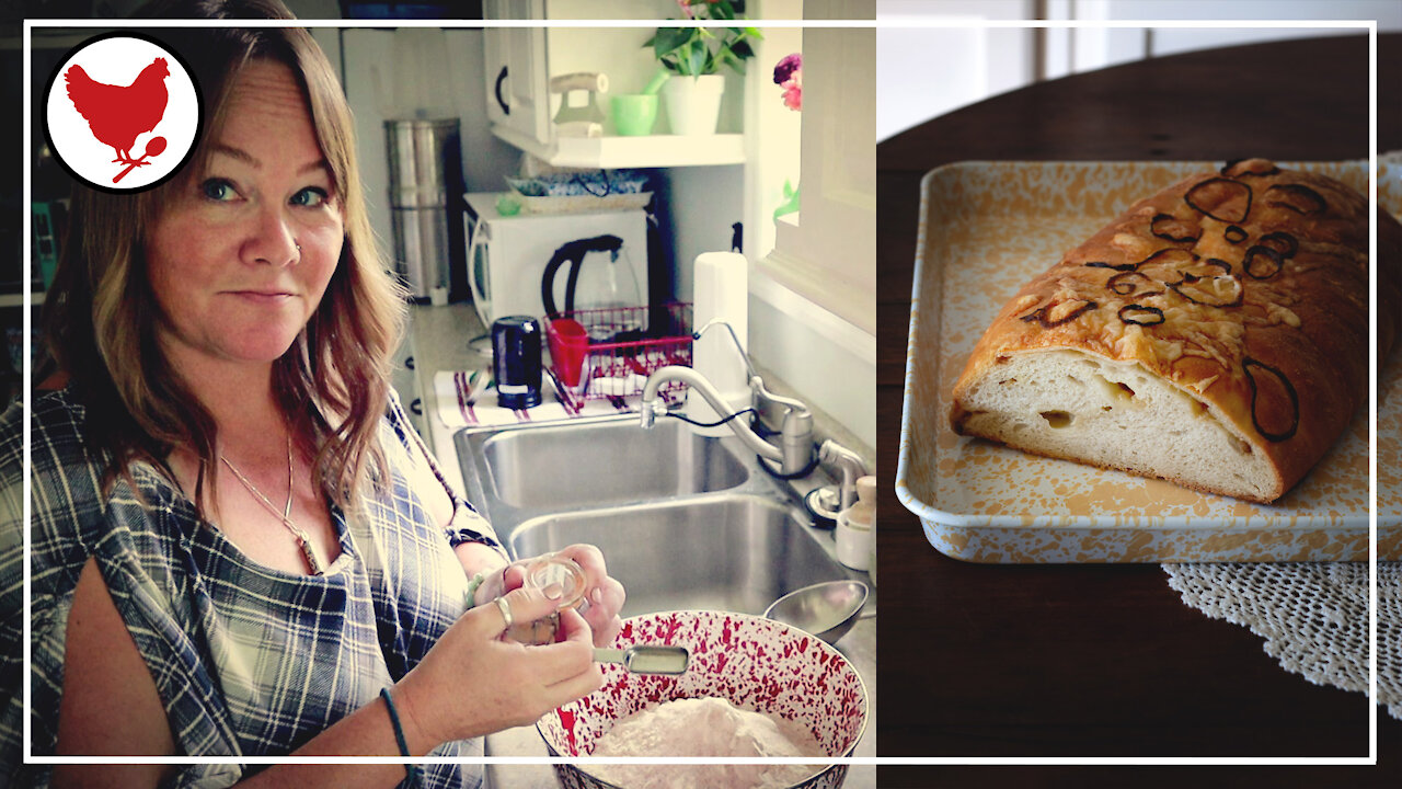 Making Bread By Hand - Swiss Onion Bread | A Good Life Farm