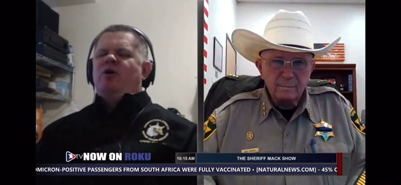 Sheriff Songer Says 33 Sheriffs in Washington State Refuse To Enforce The Vaccine Mandate!