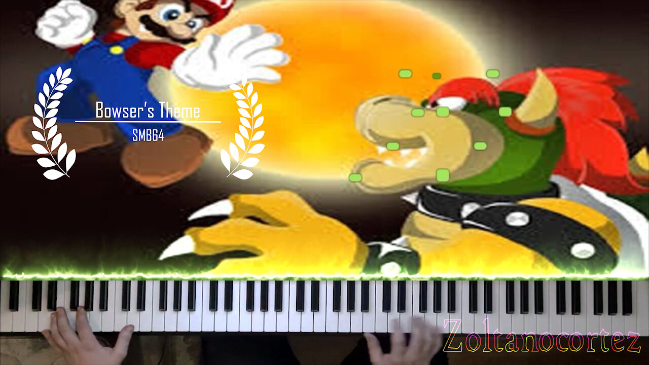 Bowser's Theme (SM64) piano cover