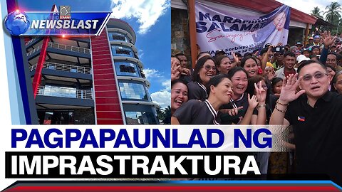 Pagpapaunlad ng lokal na imprastraktura, mahalaga ayon kay Sen. Bong Go