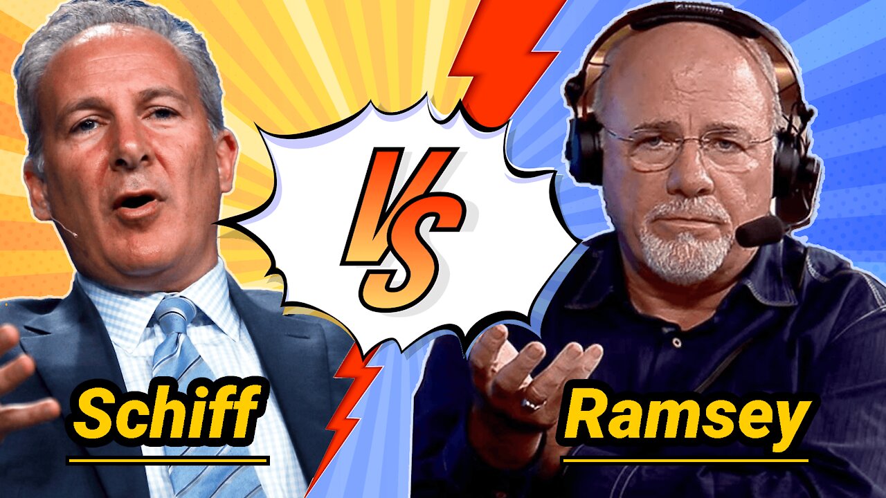 Dave Ramsey vs Peter Schiff🚨 is Gold a hedge against hyperinflation or just a “worthless rock”? Pt1