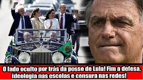 O lado oculto por trás da posse de Lula! Fim a defesa, ideologia nas escolas e censura nas redes!