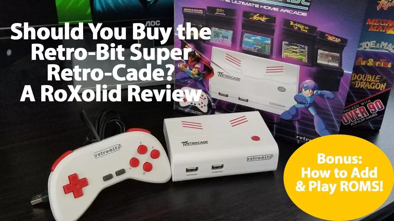 Should You Buy: Retro-Bit Super Retro-Cade Review Plus How to Add & Play ROMS