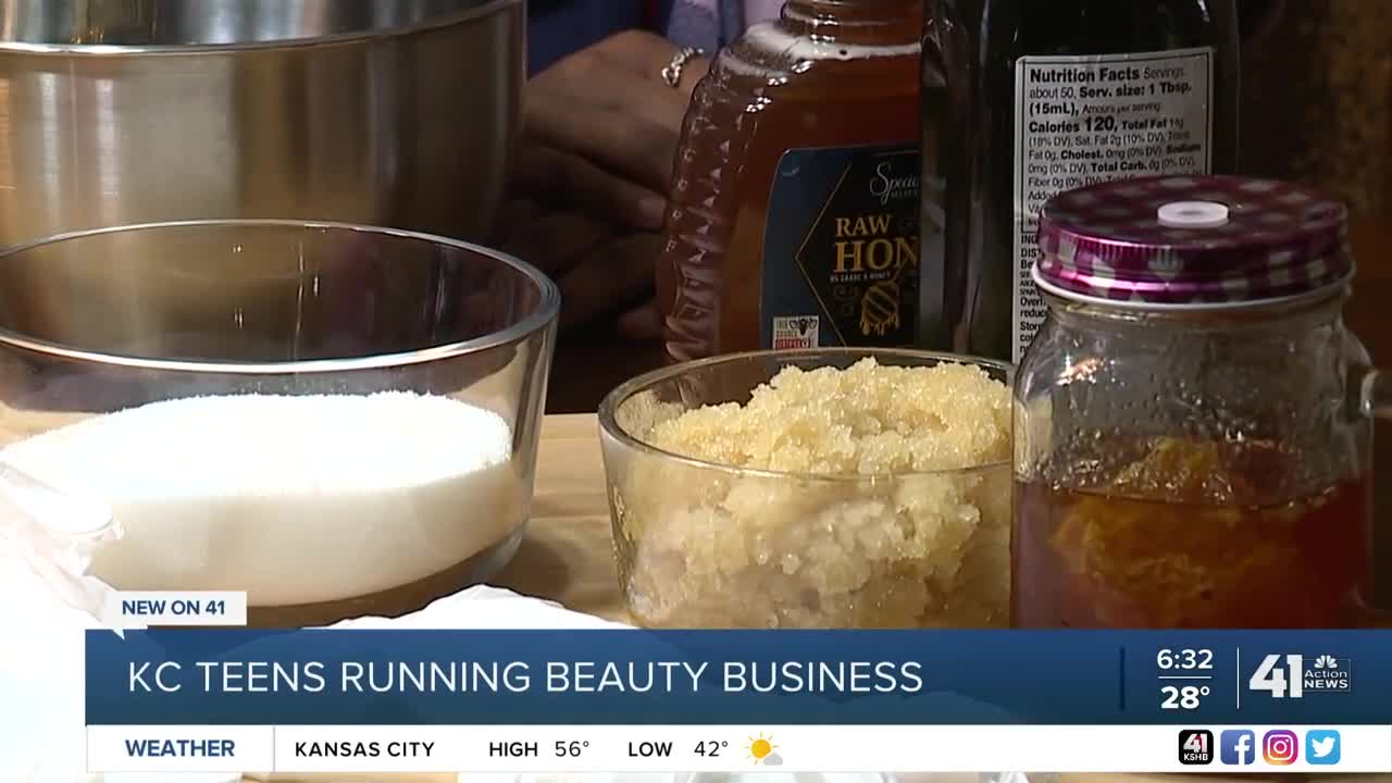 KC teens running beauty business