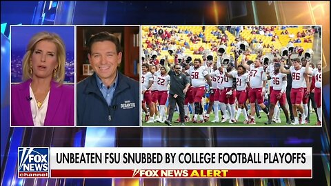 Ron DeSantis: FSU Earned A Playoff Spot!