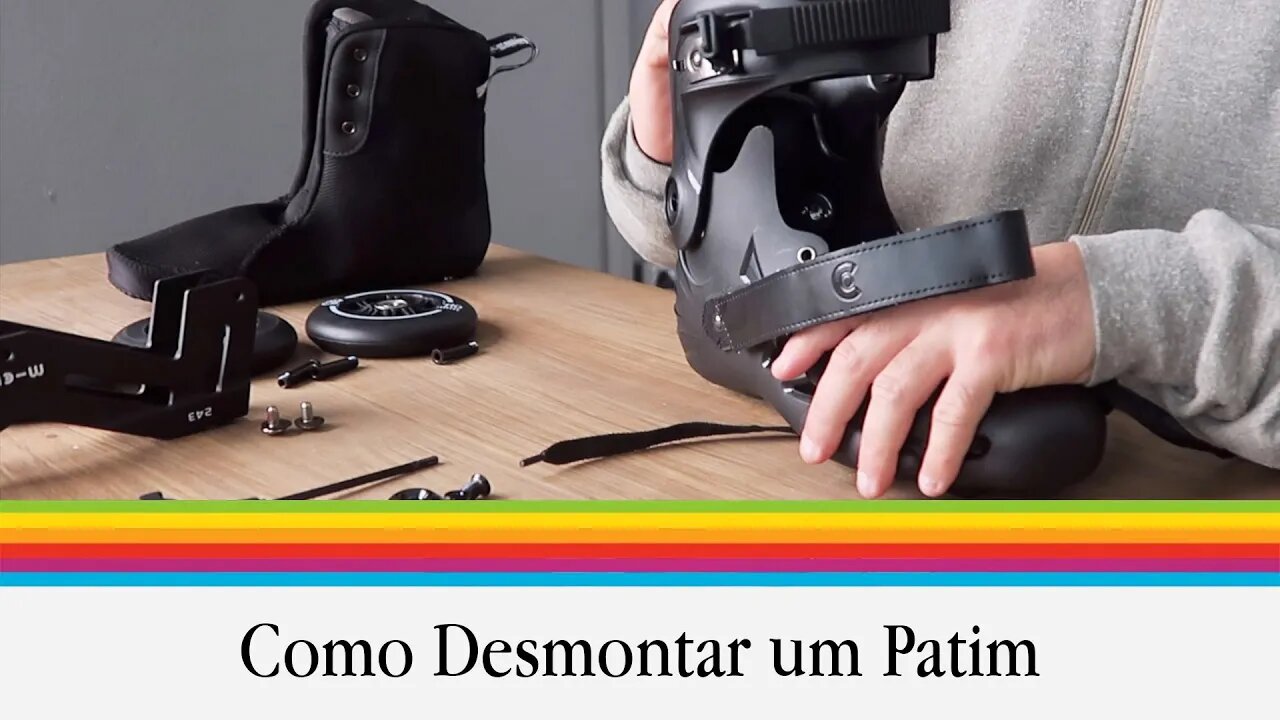 Como Desmontar E Montar Patins Em Linha