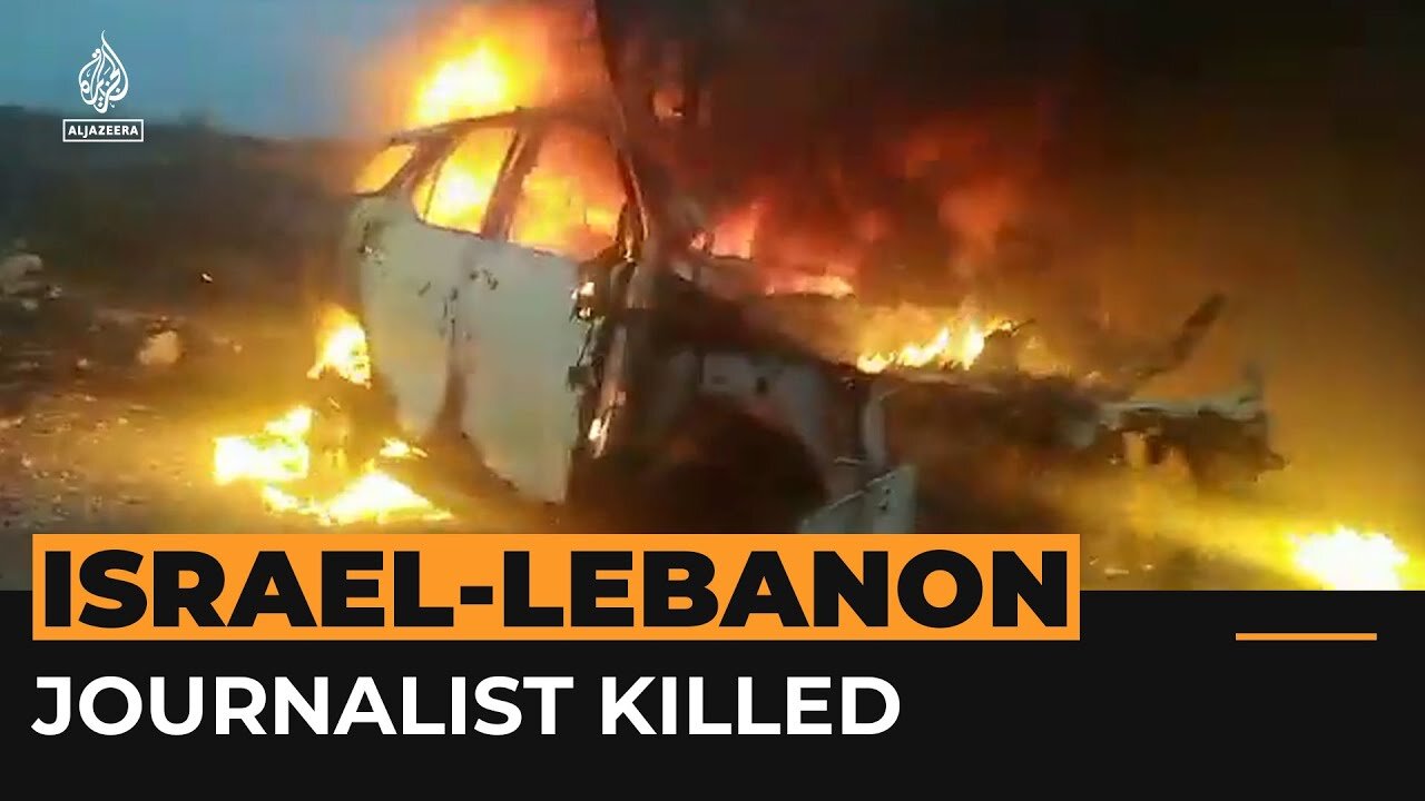 Reuters videographer killed, journalists injured on Lebanon-Israel border _ Al Jazeera Newsfeed