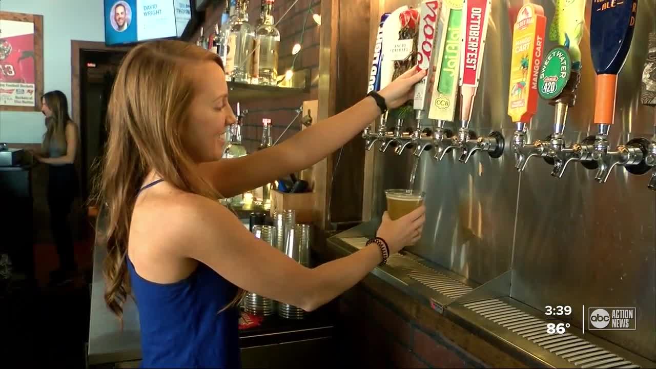 Bartender keeps local saloon in business after it went for sale during pandemic