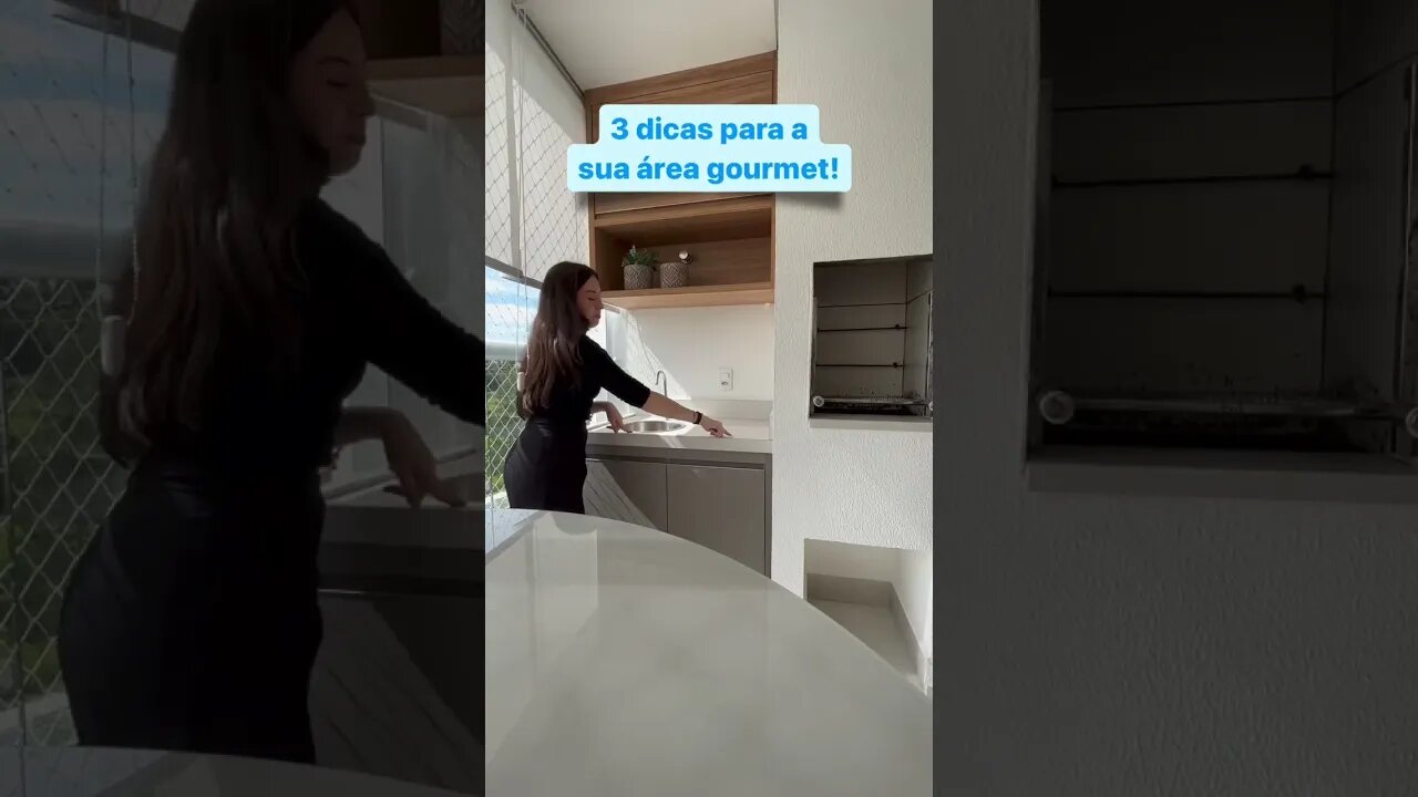 3 dicas para a sua area gourmet!