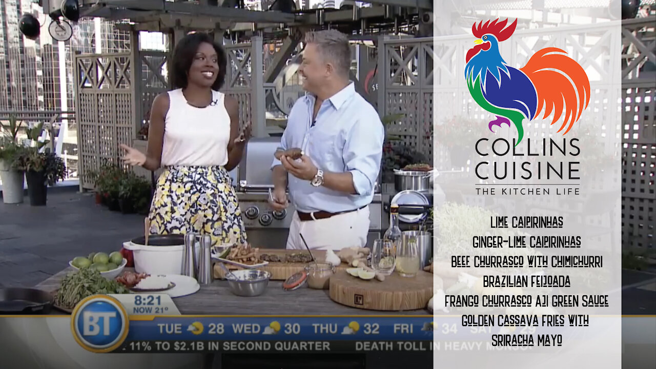 Breakfast Television Toronto 08.2.16 with Chef Jonathan Collins