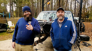 Will our 2011 Crown Vic Front End Fit into our 1995 F150? Did we cut too much? Season 4 Ep5