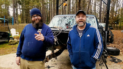 Will our 2011 Crown Vic Front End Fit into our 1995 F150? Did we cut too much? Season 4 Ep5