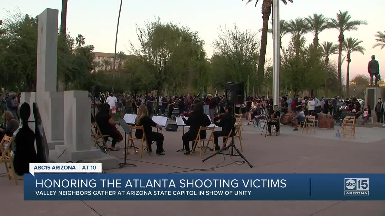 Honoring the Atlanta shooting victims in Arizona