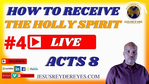 ACTS 8 VERSE BY VERSE BIBLE STUDY, How The o Receive the Holy Ghost // #4