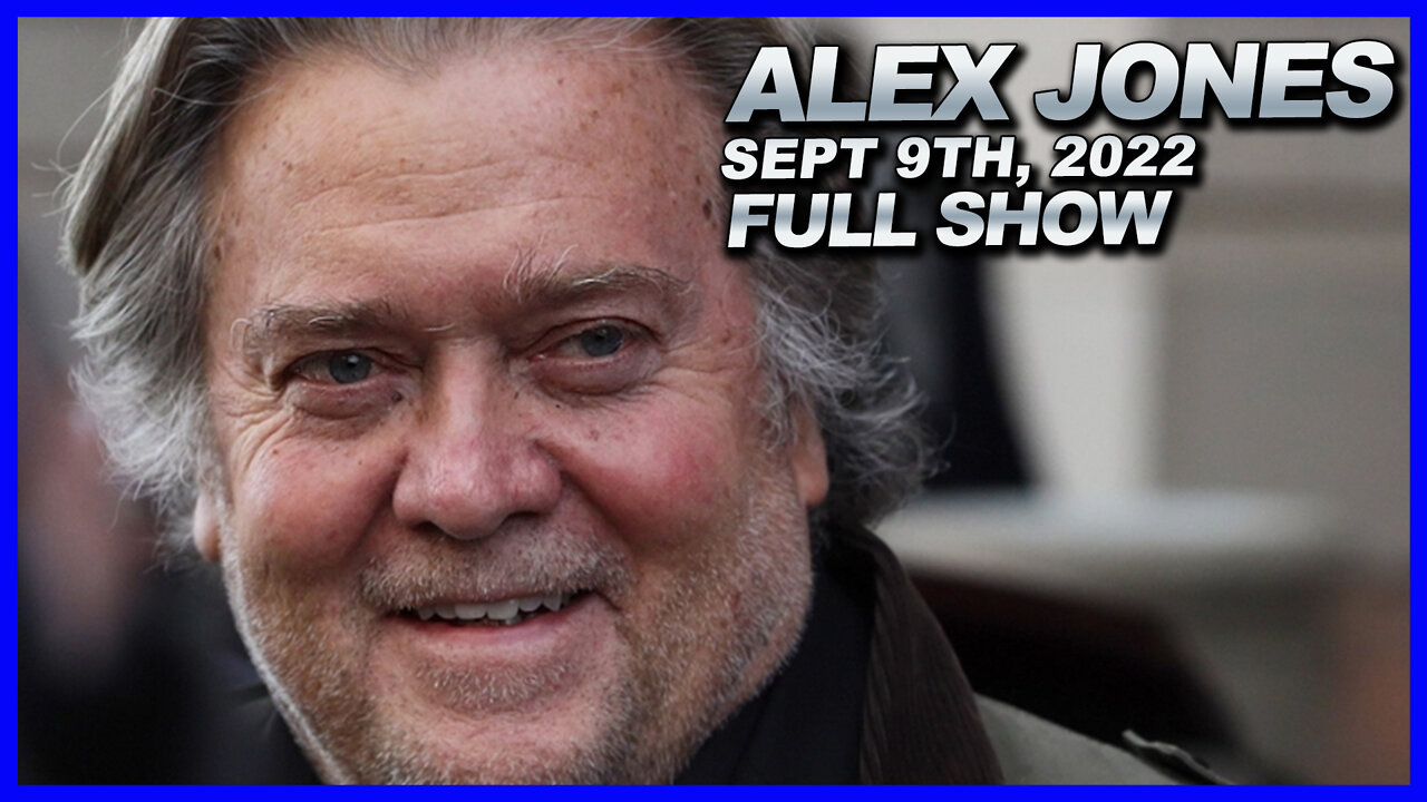 Bannon Joins Alex to Discuss His Political Arrest & the Deep State’s Expanding War Against Americans