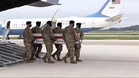 Dover AFB - Dignified Transfer of 13 Service Men and Women killed in Service