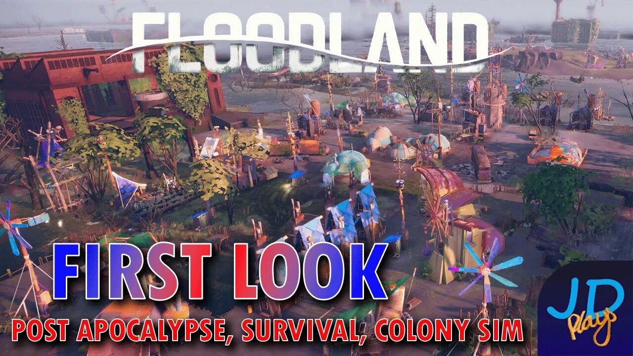 Floodland : New Tide - A First Look at A Event-driven, Post apocalypse, Survival, Colony Sim