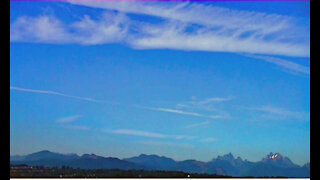 IECV TLV #14 | 👀 Time lapse Of Clouds Over The Mountains 2-4-2016