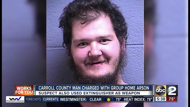 Carroll County man charged with group home arson