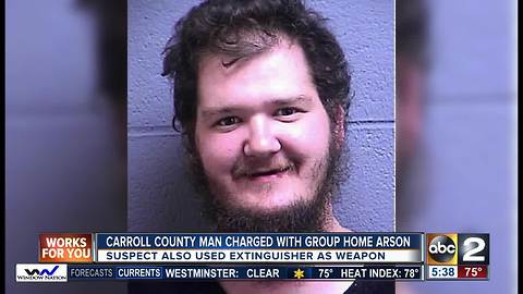Carroll County man charged with group home arson