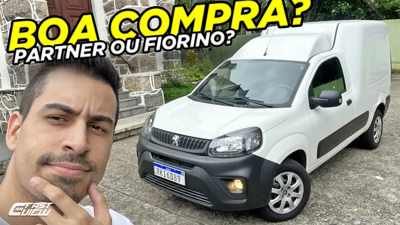 NOVO PEUGEOT PARTNER RAPID 2023 É MELHOR QUE FIAT FIORINO? PONTOS POSITIVOS E NEGATIVOS