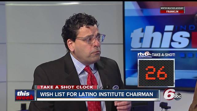 Mario Rodriguez, of the Indianapolis Airport Authority, discusses Latino Institute