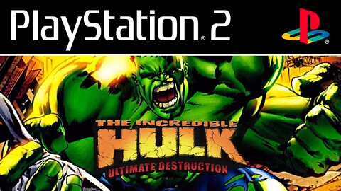 THE INCREDIBLE HULK ULTIMATE DESTRUCTION (PS2/XBOX/GAMECUBE) - Gameplay! (Legendado em PT-BR)