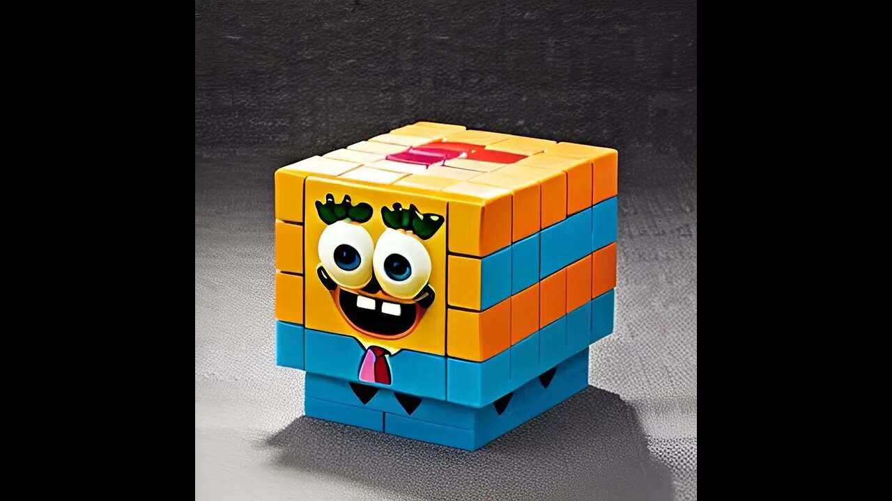 Funny SpongeBob brick #spongebob #brick #wonderapp