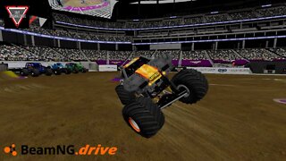 Allegiant Stadium 2021|Monster Tour BeamNG.Drive Monster Jam #beamngdrivemonsterjam