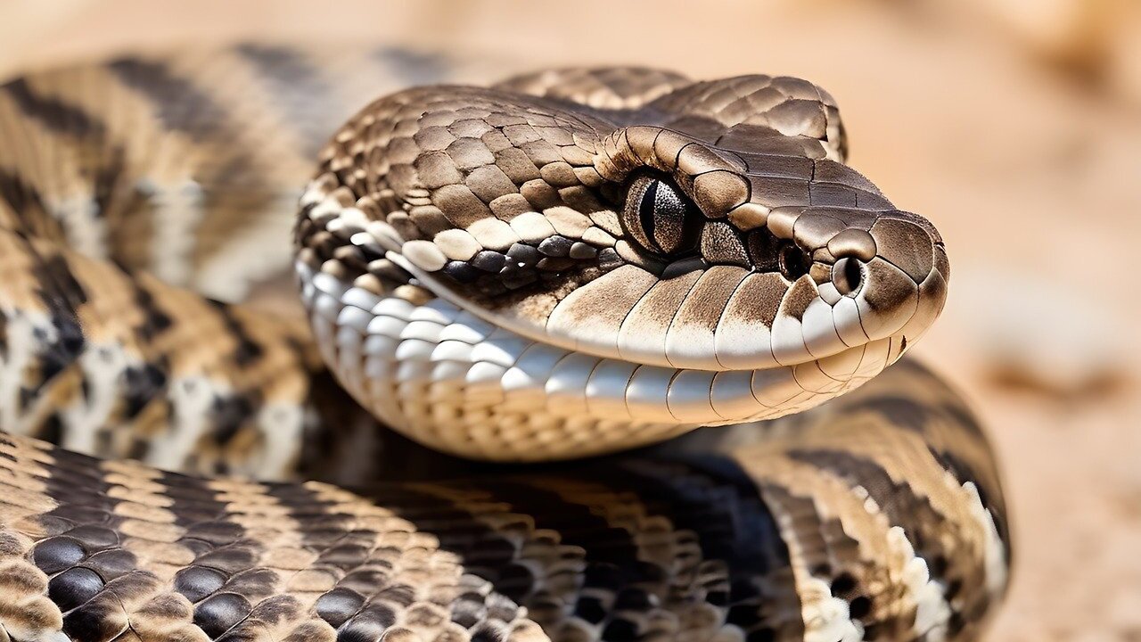 "Close Encounter with a Rattlesnake: Jaw-Dropping Footage Caught on Camera!"