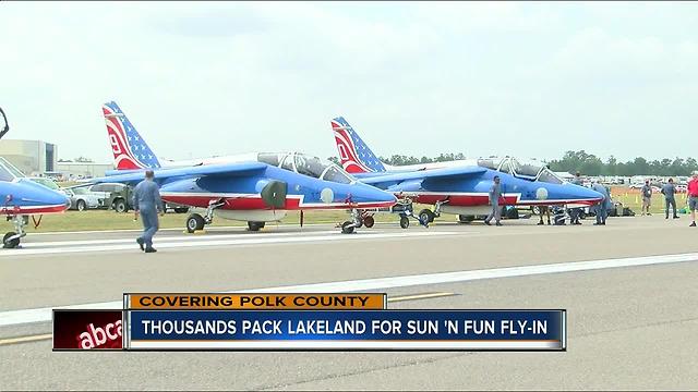 Command post staffed 24/7 to ensure safe Sun 'n Fun Fly-in in Lakeland