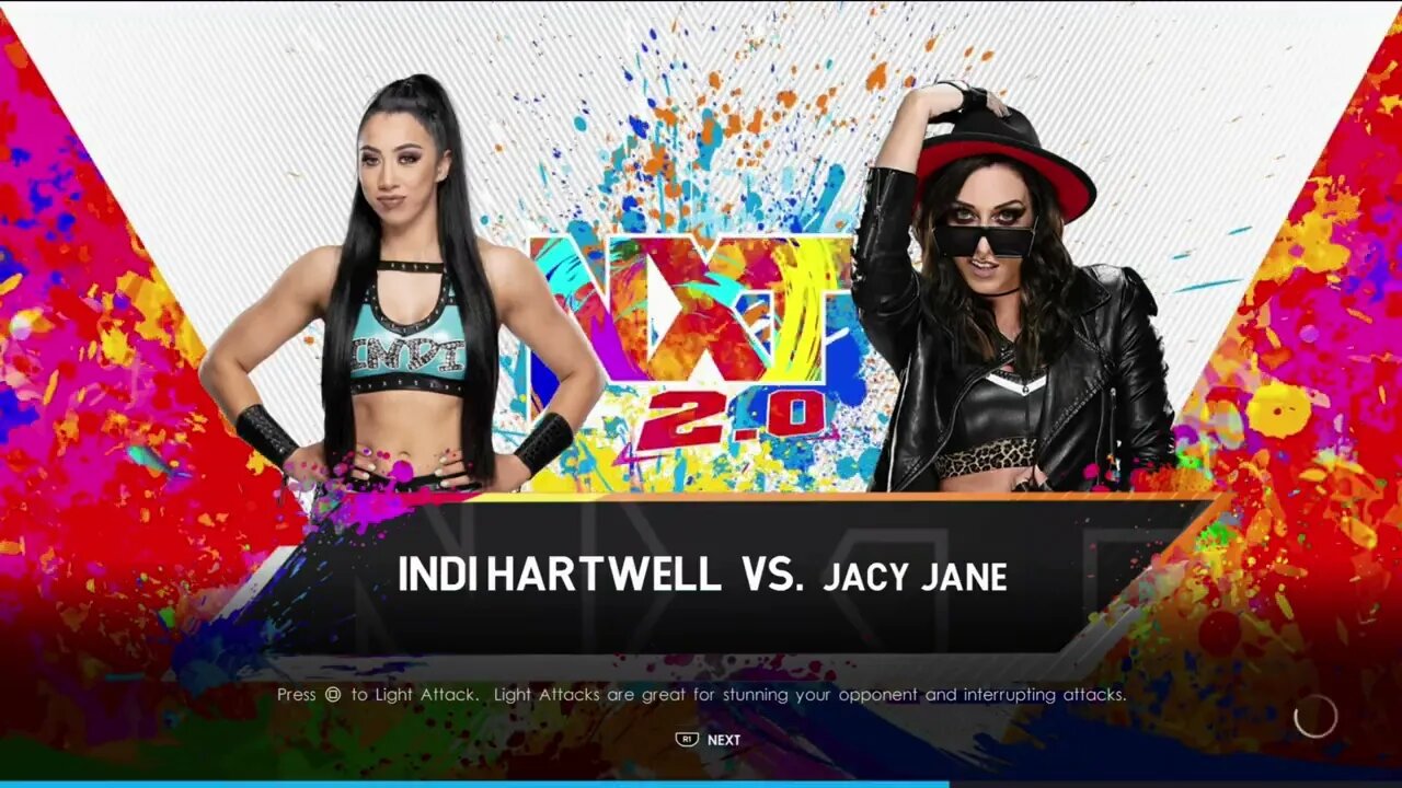 NXT Jacy Jayne vs Indi Hartwell